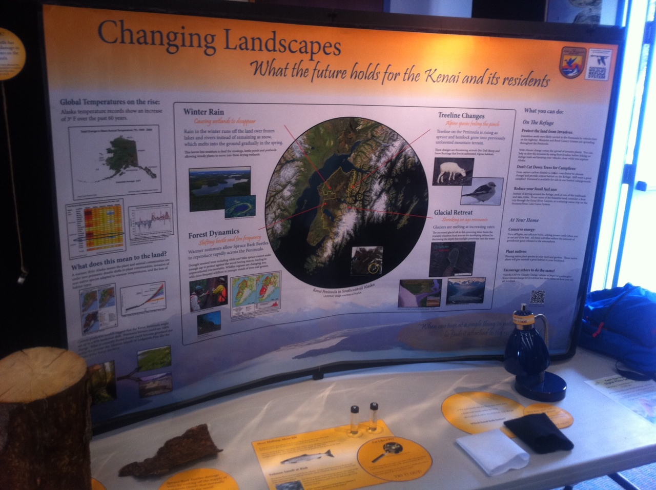 Changing Landscapes traveling display