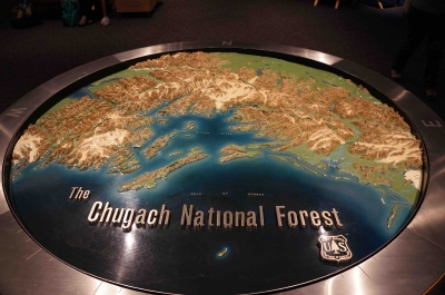 Portage Field Trip - Chugach NF Relief Map